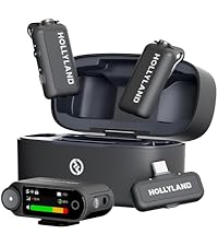 Amazon | Hollyland LARK MAX 2 Combo ワイヤレスラベリアマイク